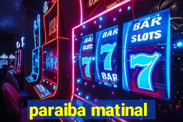 paraiba matinal